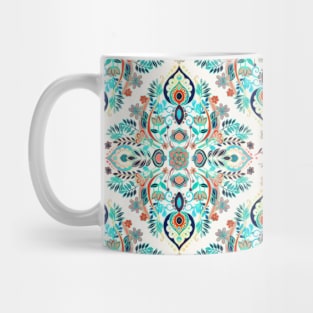 Modern Folk in Jewel Colors Mug